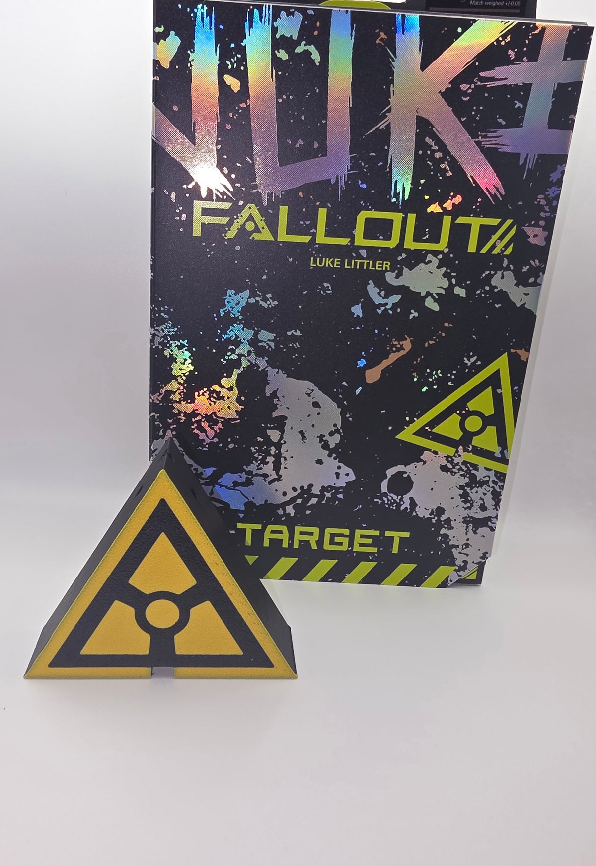 TARGET LUKE LITTLER FALLOUT DART DISPLAY STAND