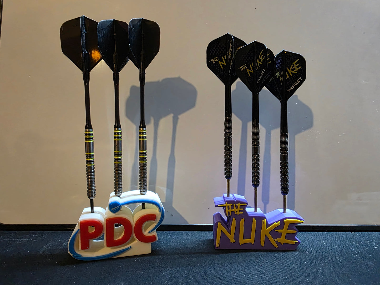 PDC & Luke The Nuke - Duo Display Stand Combo