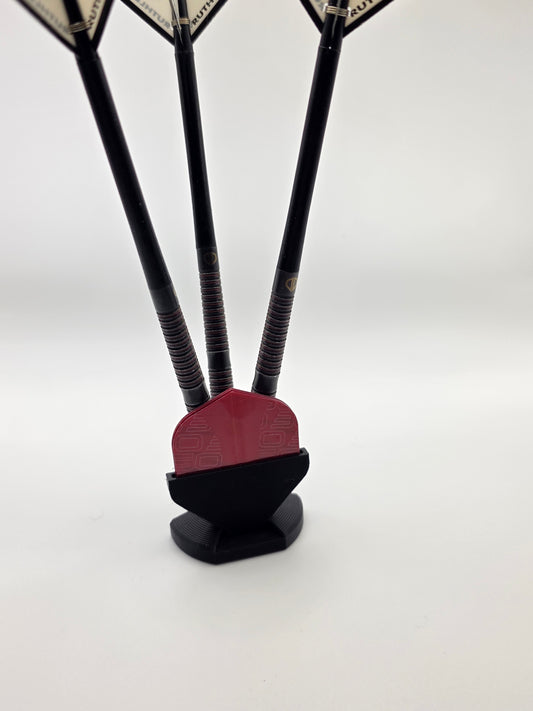 Darts Stand For 3 Darts With Flight Holder