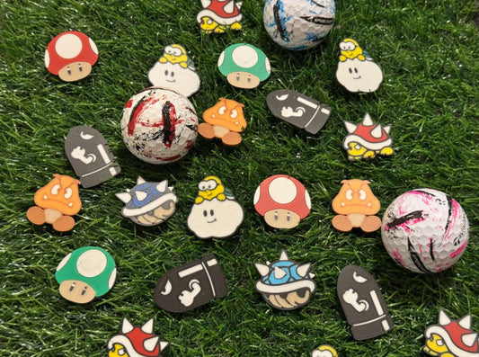 Mario Ball Markers