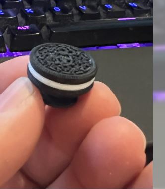 Oreo Croc Charm