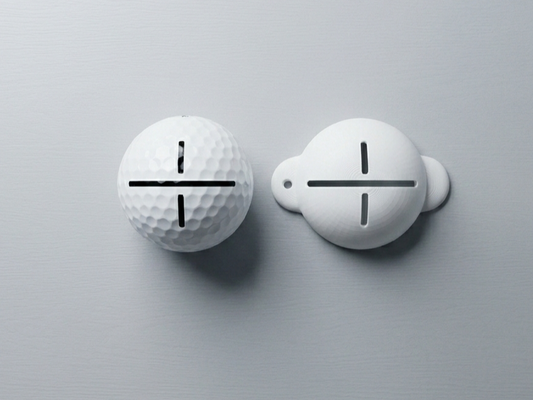 Precision Golf Ball Alignment Marker
