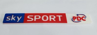 Sky Sports PDC Logo Sign Display For Mancave, Bar, Darts Setup