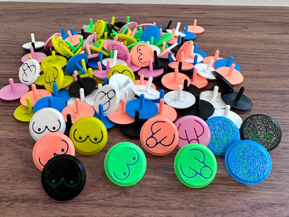 NSFW BALL MARKERS - 6pk