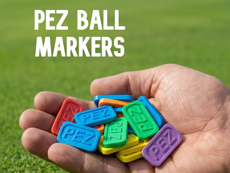 Golf Ball PEZ Marker 5 pack