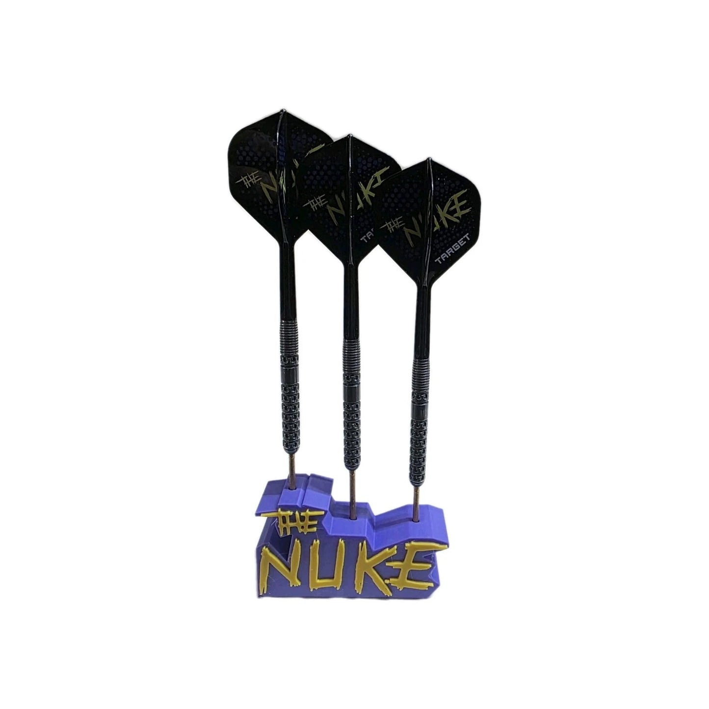 Luke Littler -  Luke The Nuke - Dart Holder Stand Display  for 3 darts